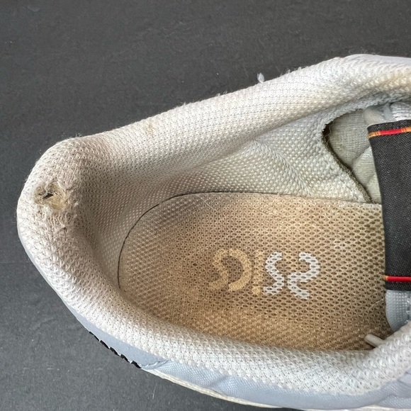 Asics Men's Gray and White Sneakers Size 8.5 - Picture 4 of 8